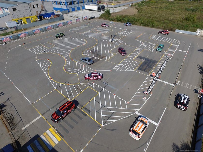 Площадка автодром