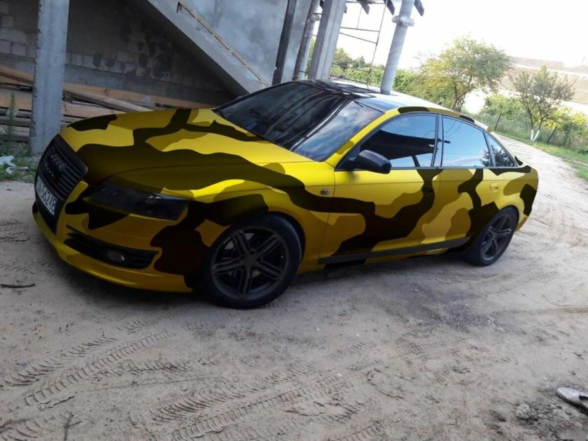 Тойота Селика в камуфляже