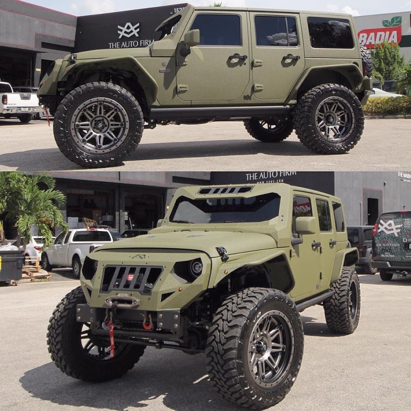 Вранглер Рубикон милитари