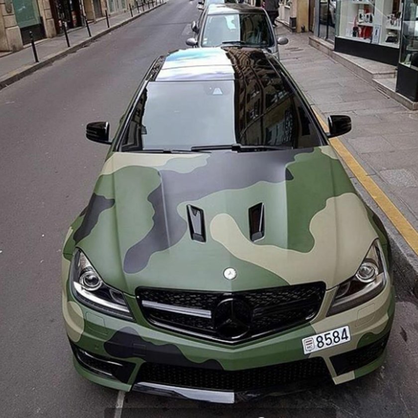 Mercedes Benz камуфляж j1