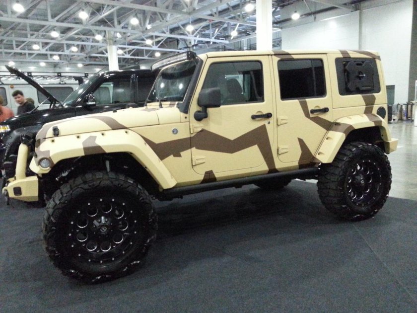 Jeep Wrangler милитари