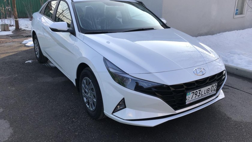 Элантра белая 2023