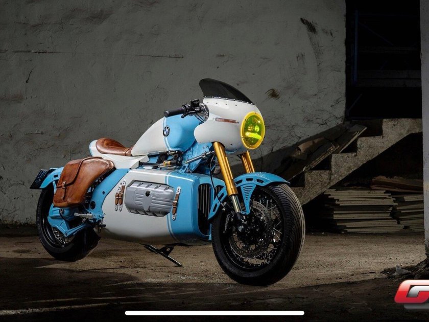 Мотоцикл бмв кастом