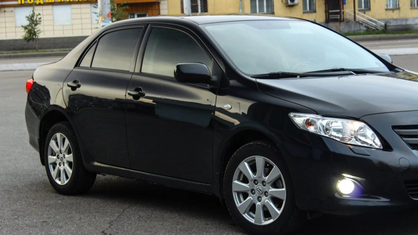Toyota corolla 2008 black