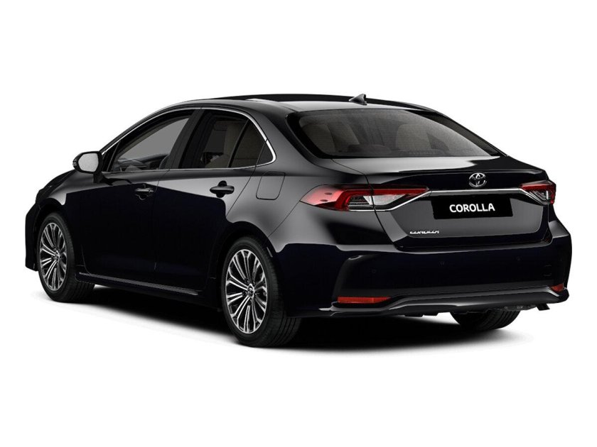Toyota Corolla 2020 черная