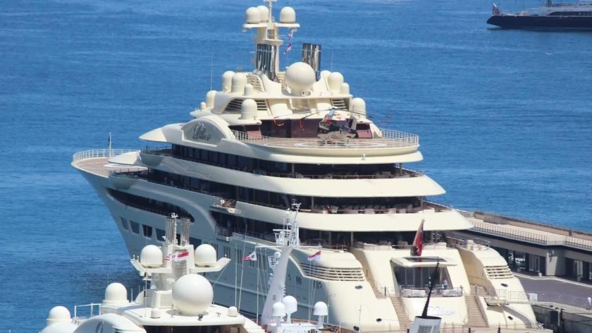 Dilbar яхта Усманова