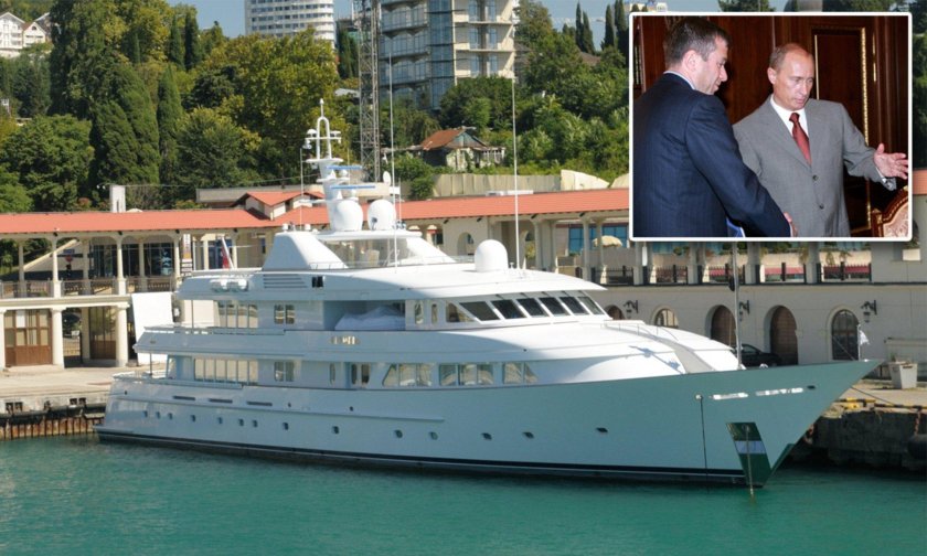 Яхта Абрамовича Олимпия