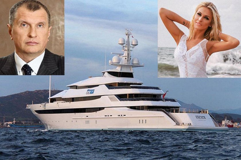 Яхта Сечина принцесса Ольга