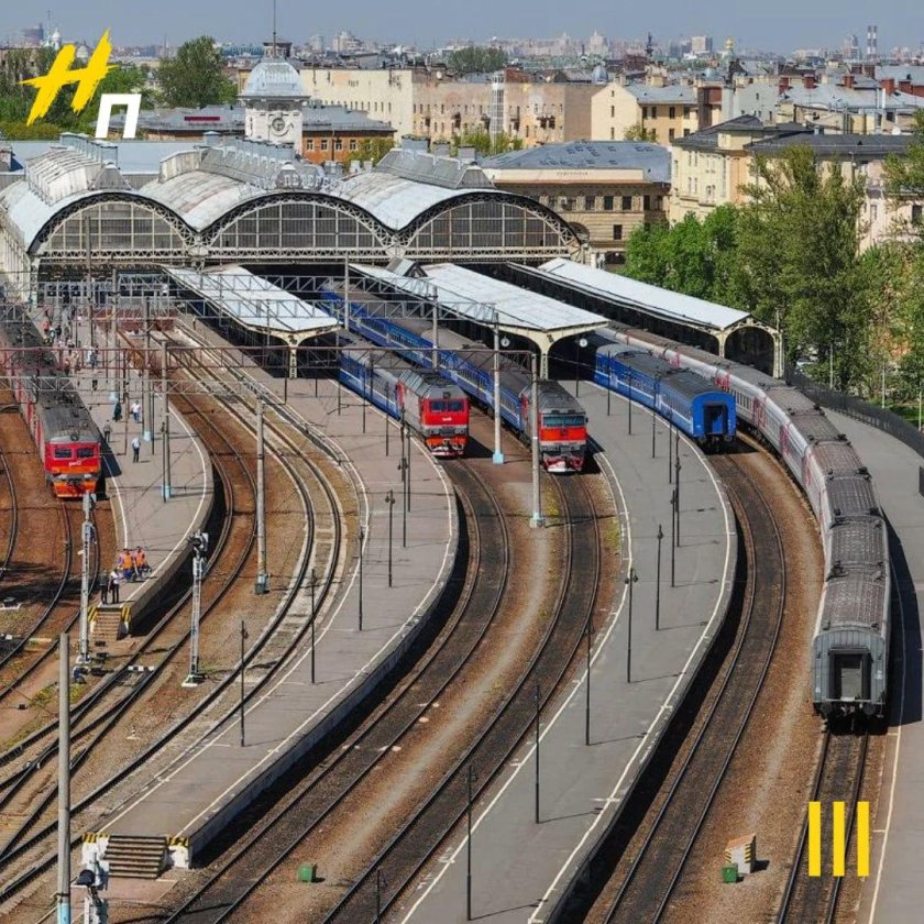 Витебский ЖД вокзал в Санкт-Петербурге