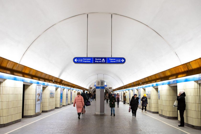 Станция метро Петроградская Санкт-Петербург