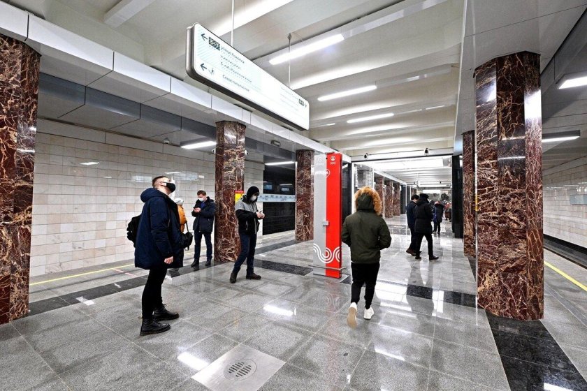 Станция Каховская БКЛ