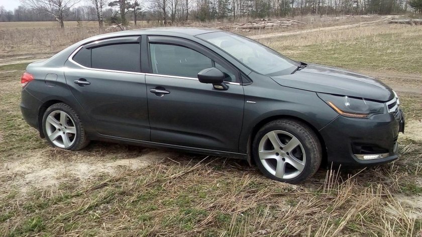 Ситроен с4 на 17 дисках