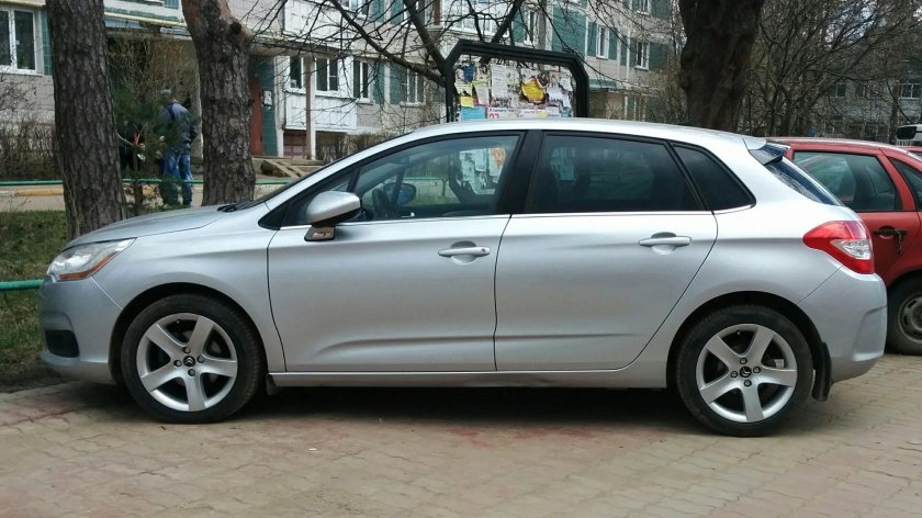 Ситроен с4 на 17 дисках