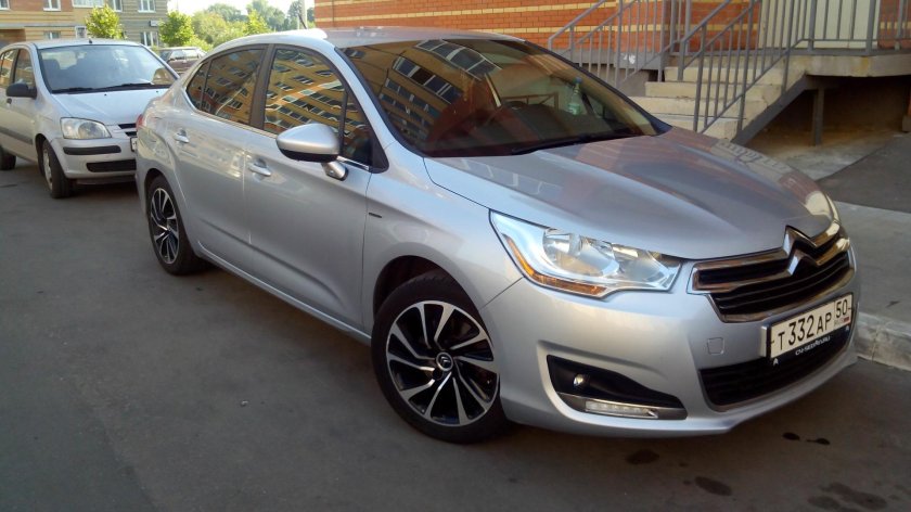 Ситроен с4 седан серебристый металлик