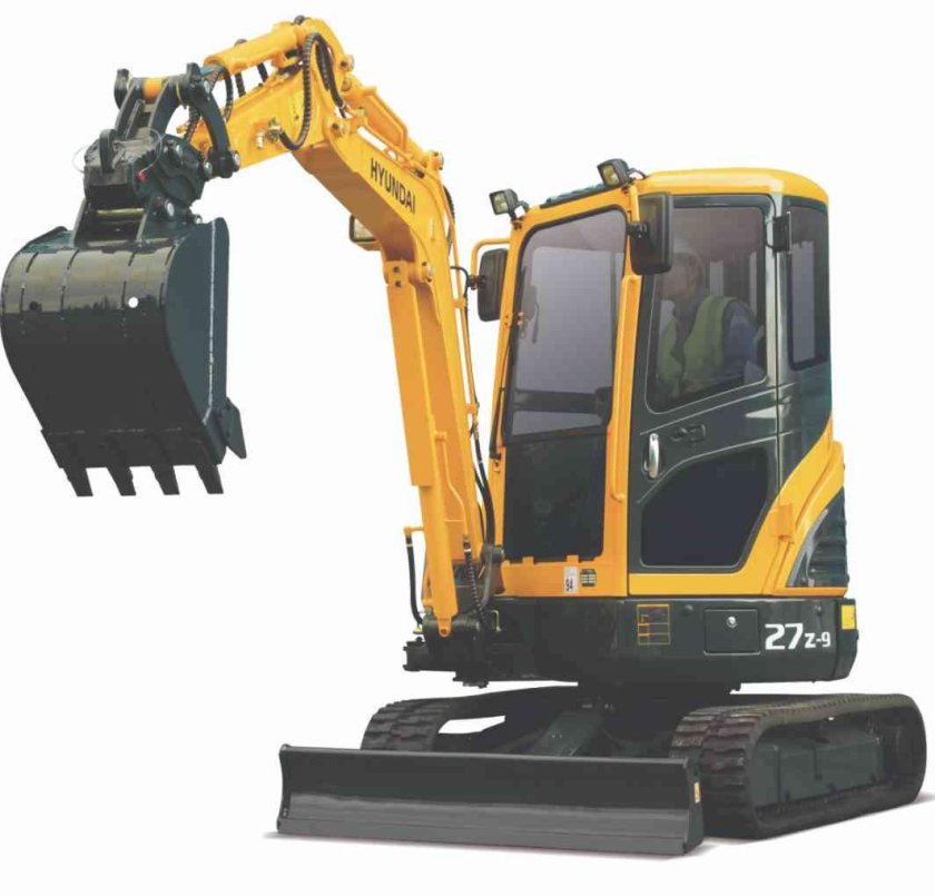 Мини экскаватор hyundai r27
