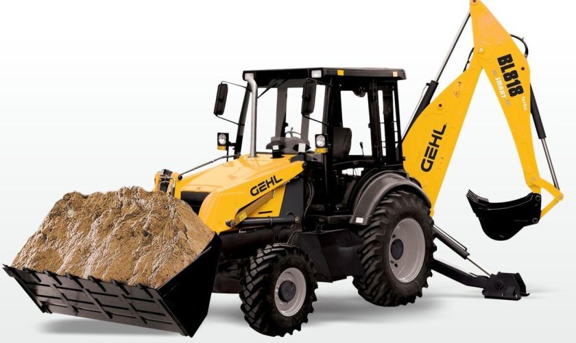 Экскаватор-погрузчик Gehl, GBL 818sx4