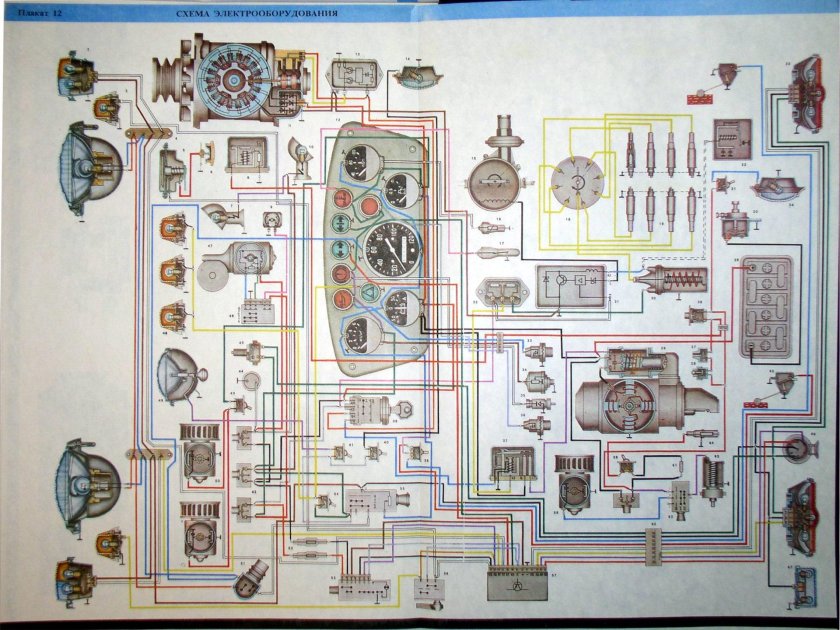 Электрооборудование ГАЗ 66