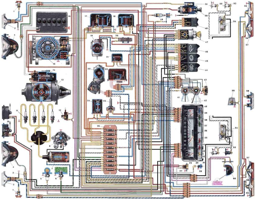 Электрооборудование ВАЗ 2101