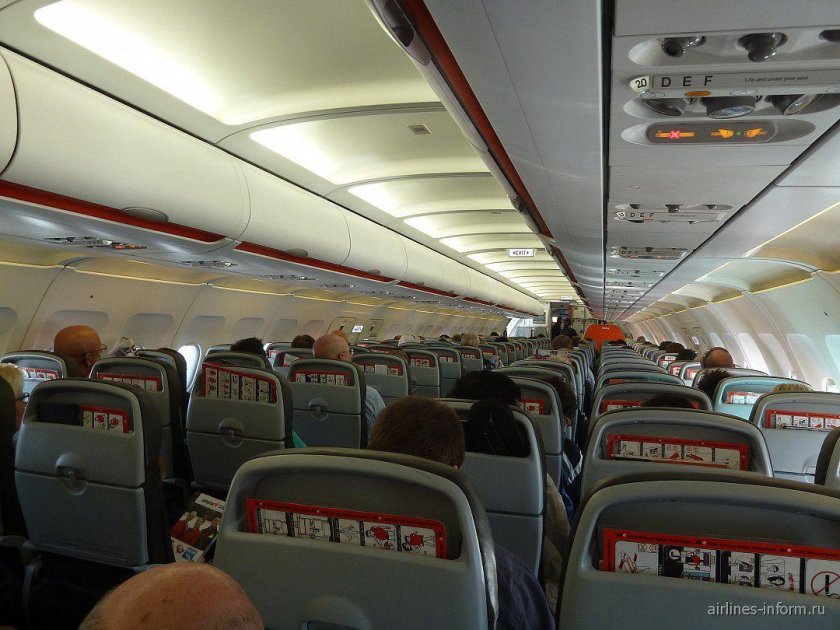 Аэробус а320 салон