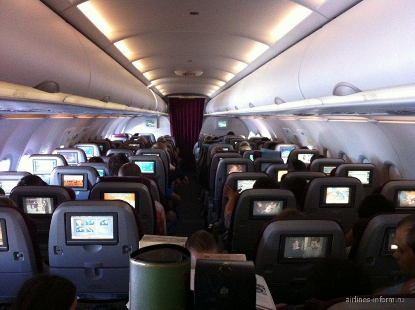 Аэробус а320 салон