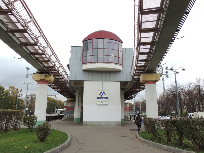 Монорельс ВДНХ станция