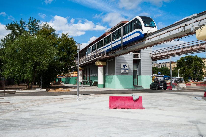 Вднх монорельс станция