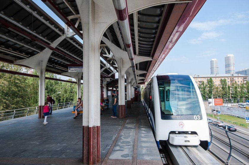 Вднх монорельсовая дорога