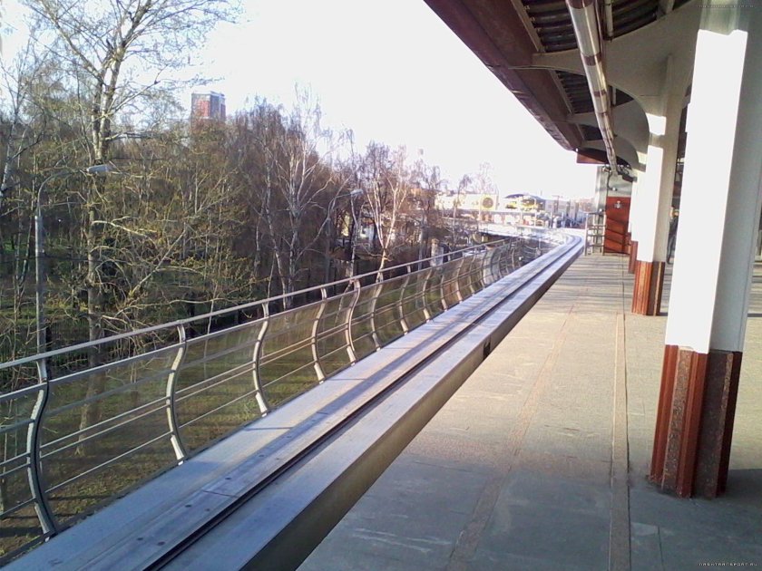 Московский монорельс улица Сергея Эйзенштейна