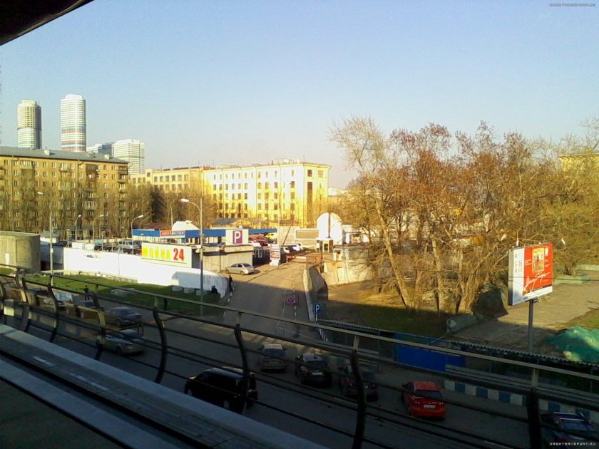 Монорельс улица Сергея Эйзенштейна