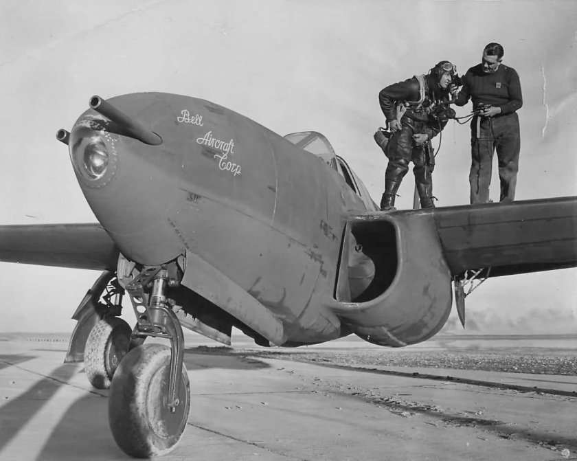 Истребитель Bell p-59 Airacomet