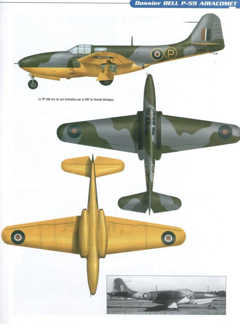 Bell p-59 Airacomet