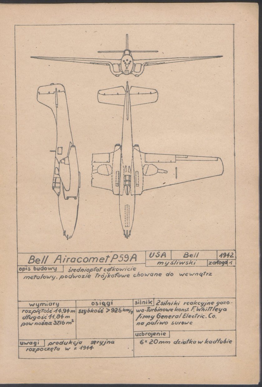 Bell p-59 Airacomet
