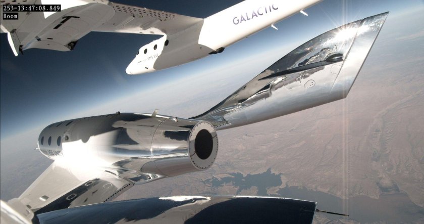 Virgin Galactic полет