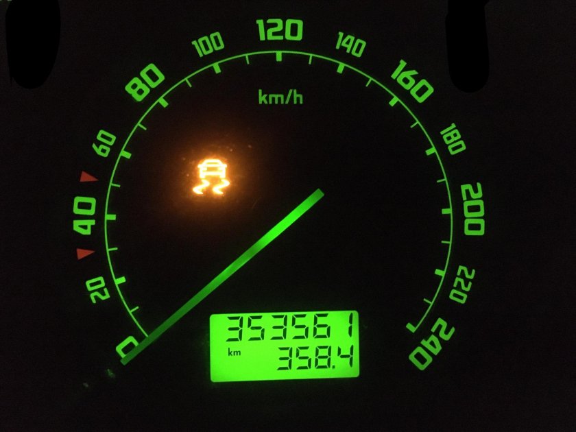 Индикаторы панели приборов Шкода Октавия а4