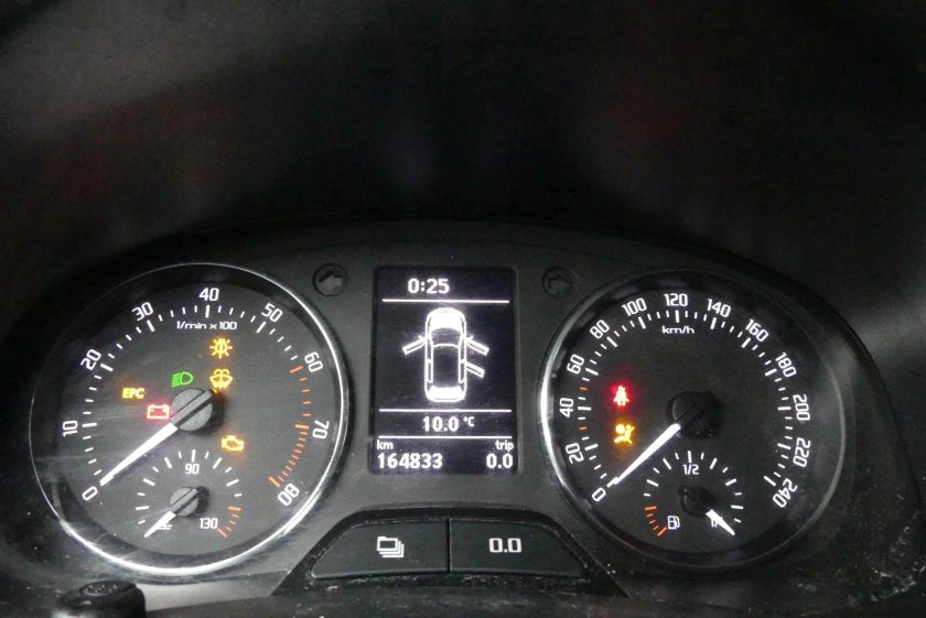 Приборная панель шкода фабия