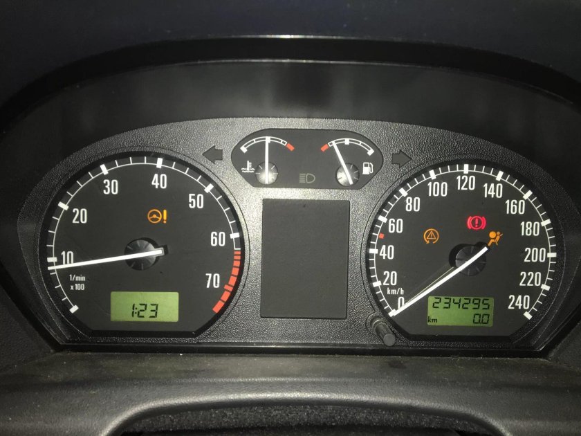 Панель приборов Шкода Фабия 1