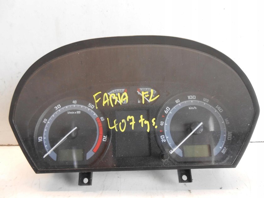 Панель skoda fabia