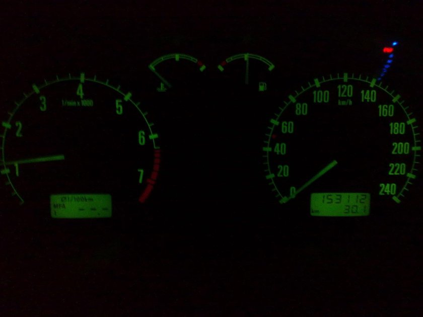 Индикаторы панели приборов Шкода Октавия а4