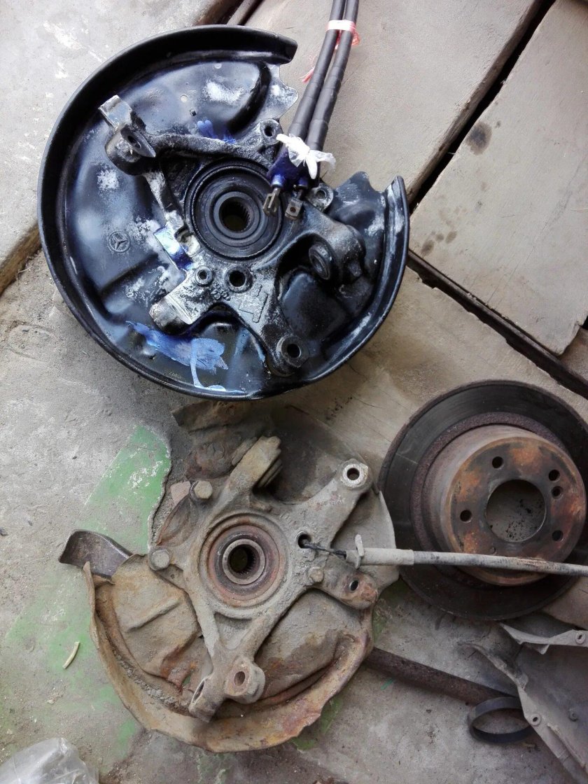 Задняя ступица Мерседес 124