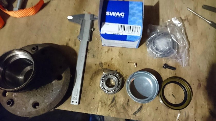 Подшипник ступицы mercedes