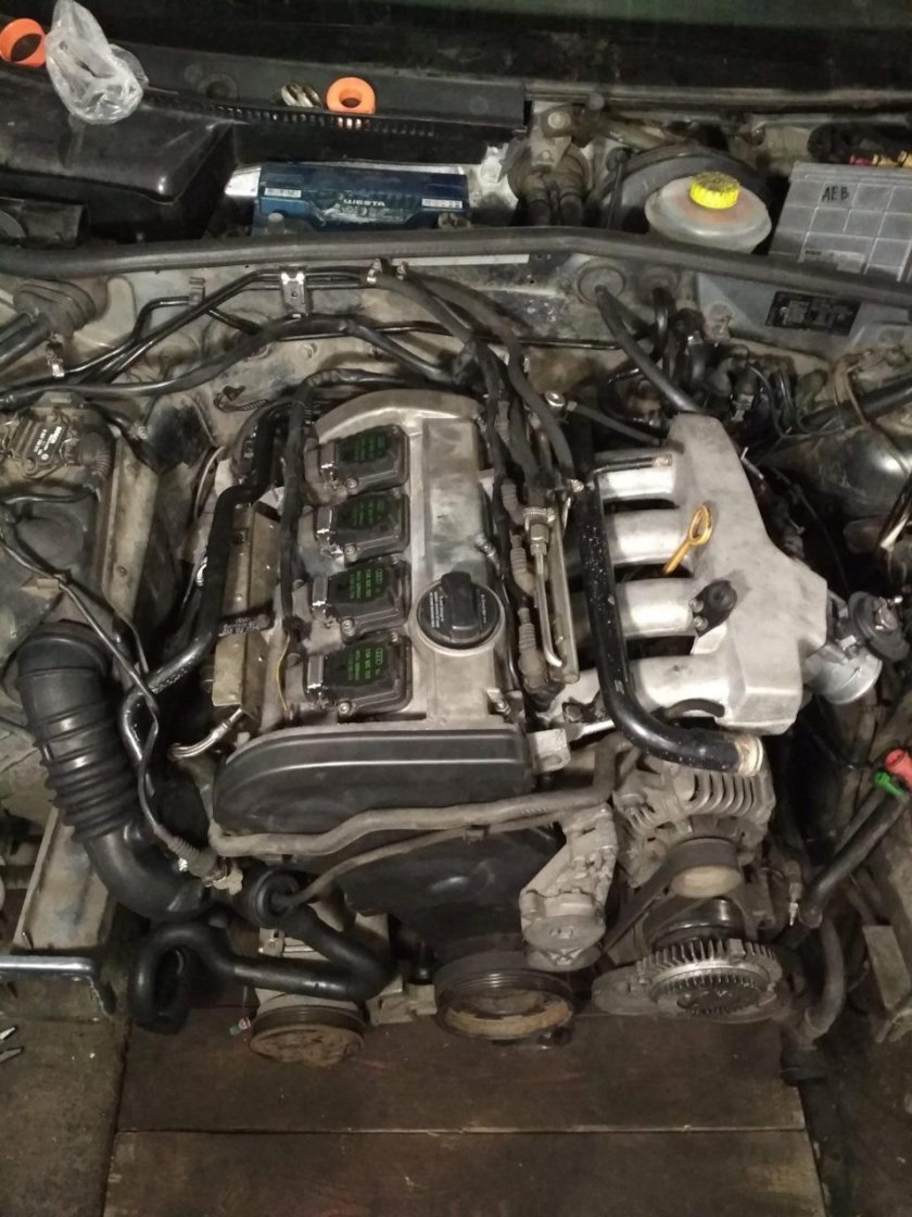 Мотор AEB 1.8 турбо Audi b5