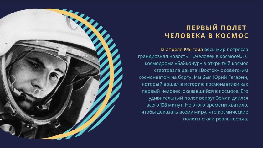 Гагарин первый полет в космос