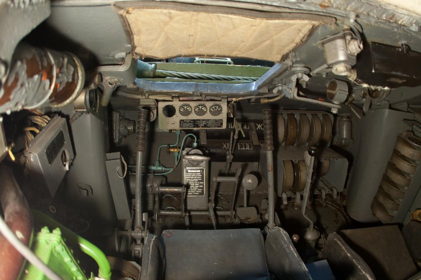 Т-34 внутри танка