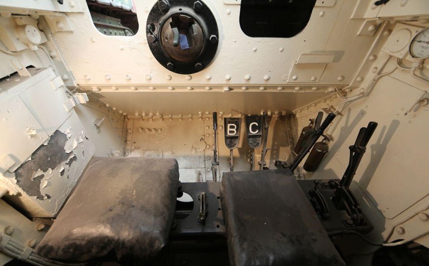 Танк т-34-85 изнутри