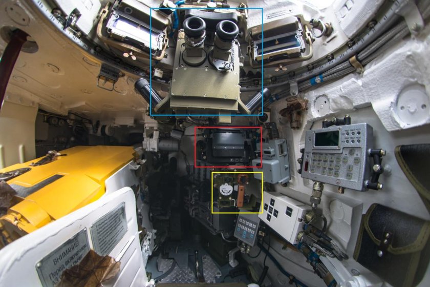 Т-72б3 кабина