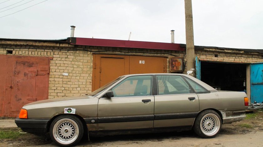 Ауди 100 на BBS