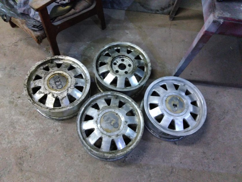 Литые диски оригинал Ауди 100