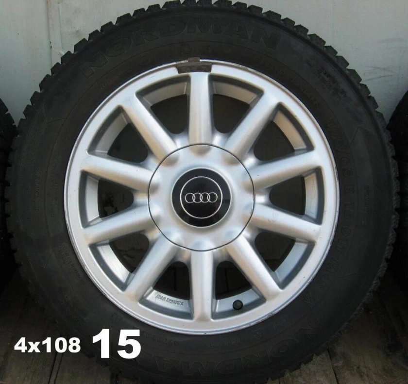 Литые диски Ауди 80 б4 r15 4/108