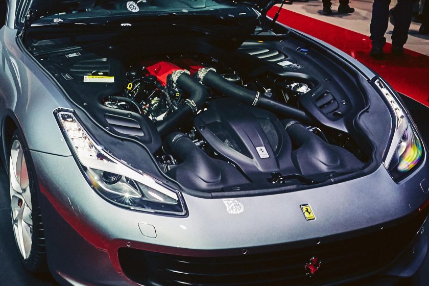 Ferrari gtc4lusso двигатель