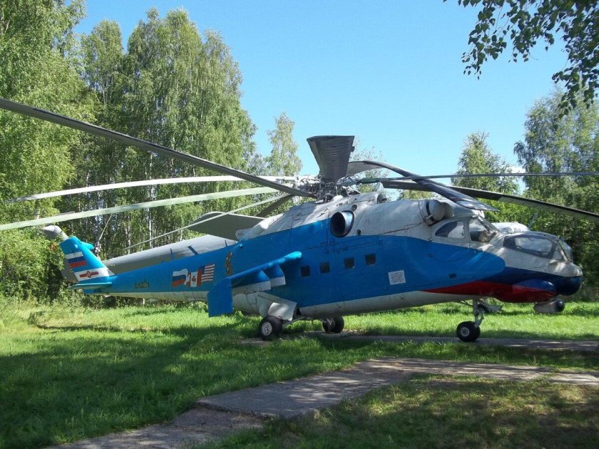 Вертолетный музей в Торжке
